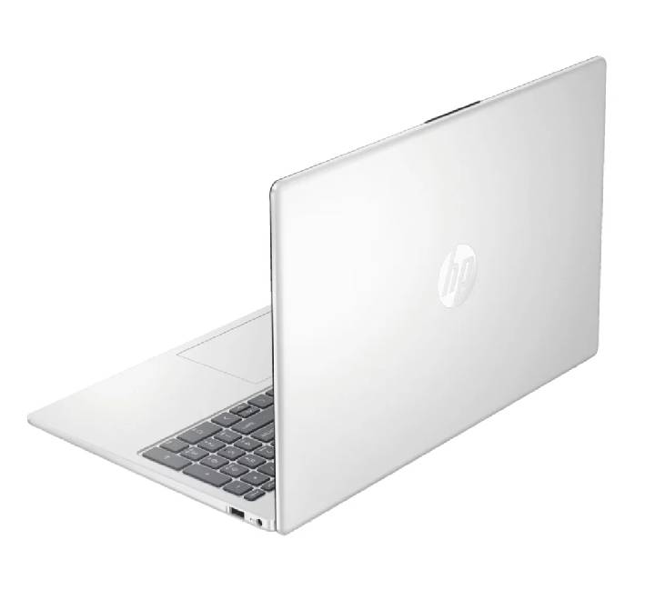 Side profile of slim HP Laptop 15-fd2040TU highlighting USB-C, HDMI, and USB-A ports