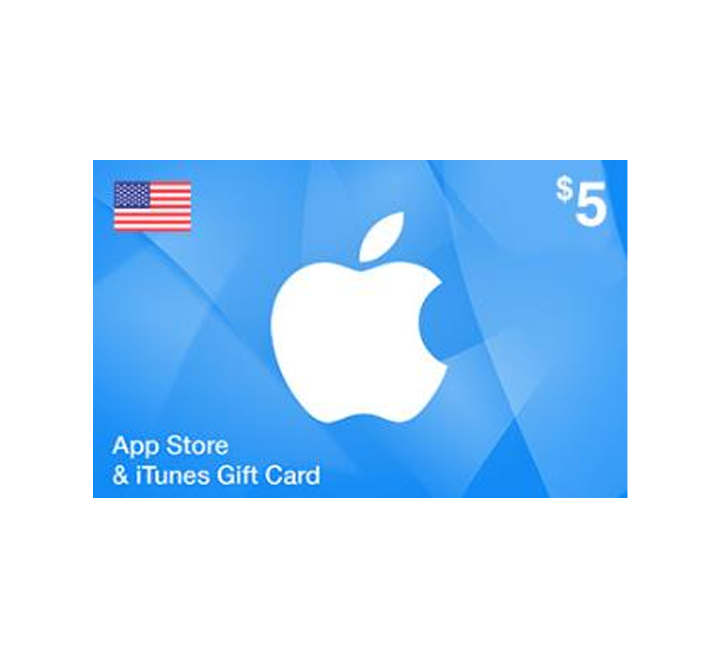 iTunes Gift Card $5 (US) (Key Activation via Email)
