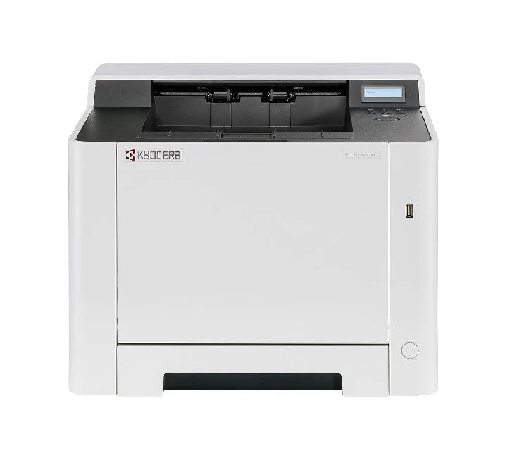 Kyocera ECOSYS PA2100cx A4 color laser printer with compact design.