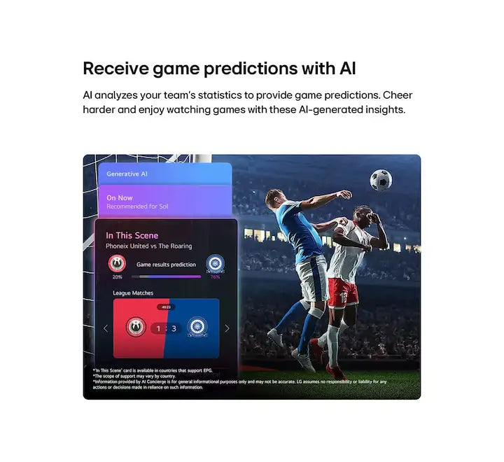 Graphic illustration of the advanced alpha 7 AI Processor 4K Gen9 inside the LG NU85 Smart TV, powering AI Super Upscaling and real-time picture enhancement.