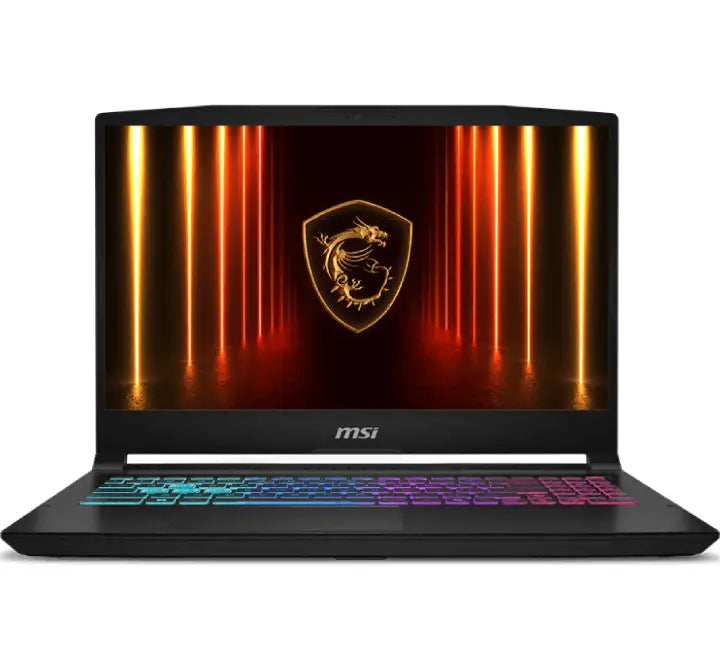 MSI Katana 15 HX B14WGK-418TH gaming laptop featuring a 15.6-inch QHD 165Hz display and 4-zone RGB backlit keyboard.