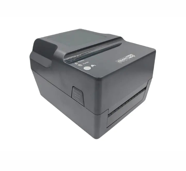 Nippon RP-400H barcode label printer in black color for desktop retail and warehouse use
