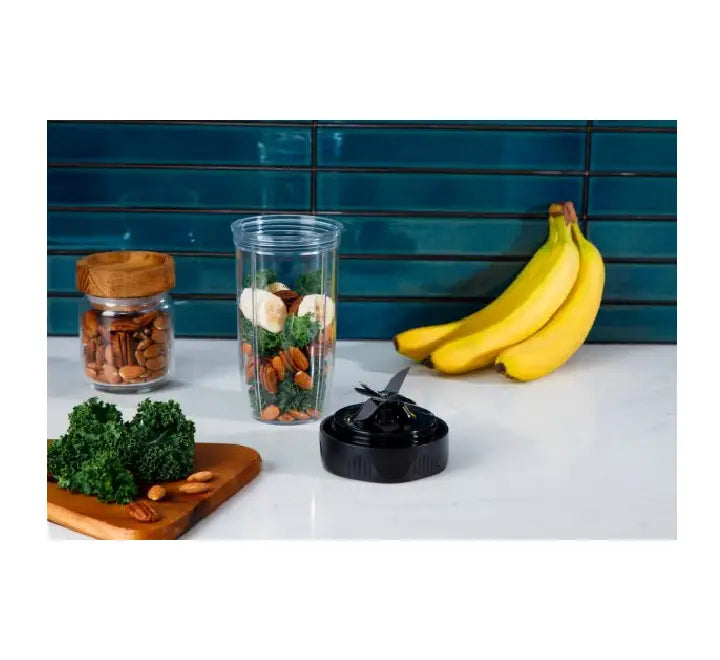 Shatter-resistant BPA-free Tritan Renew cups and to-go flip lids for NutriBullet Ultra Gold