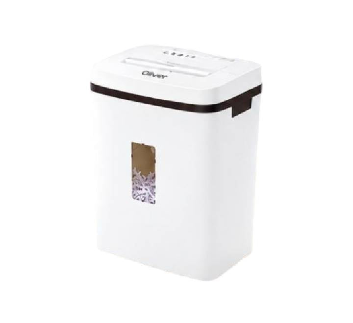 Front view of the Oliver Tech Q3 Medium Office Paper Shredder