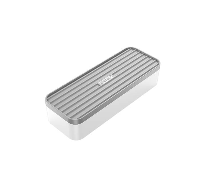 Orico CSB-18-WH-BP desktop data and charging cable organizer box in clean minimalist white.