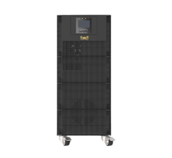 OWL T6K Tower-Type High Frequency Online UPS 6kVA 5400W vertical front perspective featuring digital LCD display control panel