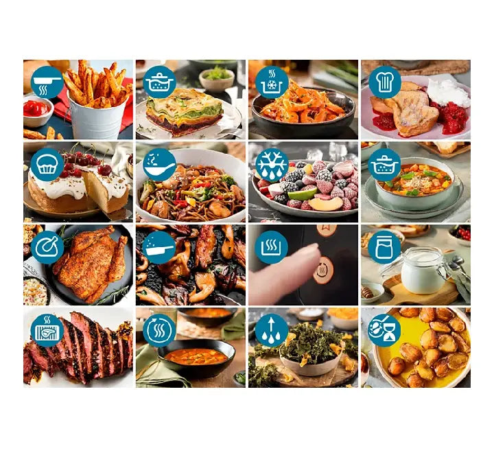 Monitoring cooking food through the transparent window on Philips NA331/00 air fryer