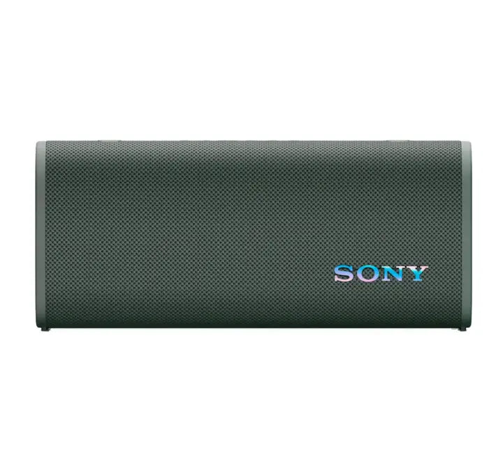 Sony ULT FIELD 3 wireless portable Bluetooth speaker in sleek black, showing front grille and iconic Sony logo on a white studio background.