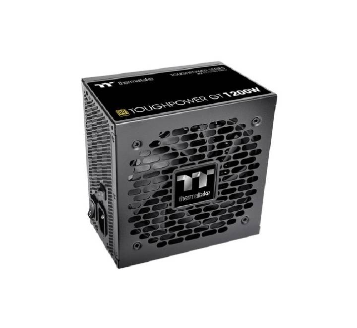 Fully modular connection panel on the Thermaltake Toughpower 1200W Gold power supply unit