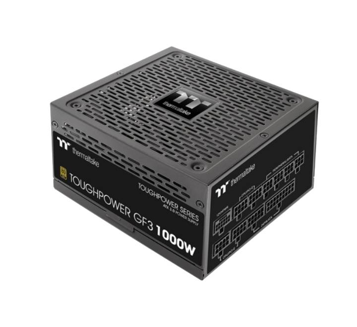 Thermaltake Toughpower GF3 1000W Gold power supply retail packaging box with ATX 3.0 highlights