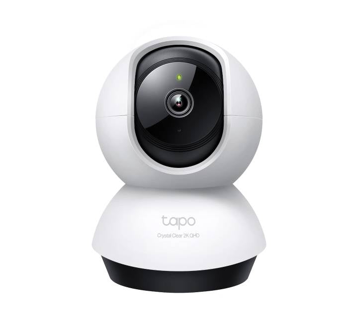 TP-Link Tapo C220 2K 4MP pan tilt AI home security Wi-Fi camera in compact white body