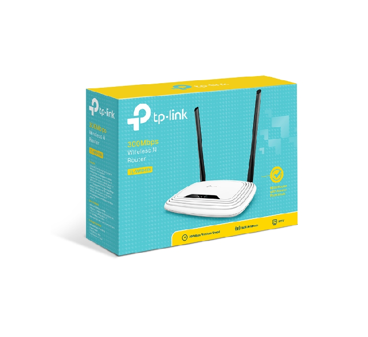 Smartphone displaying the TP-Link Tether app used to easily configure and manage the TL-WR841N Wi-Fi router network