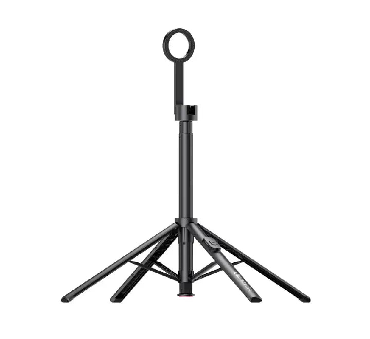 Ulanzi SK-21 magnetic tripod folded down compactly with included magnetic ring sticker