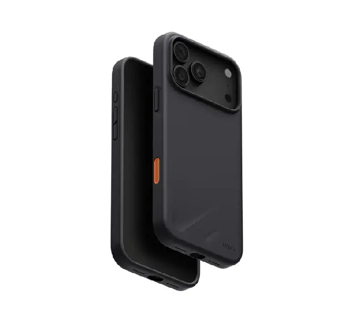 UNIQ Hybrid Lino MagSafe liquid silicone case for iPhone 18 in soft-touch finish