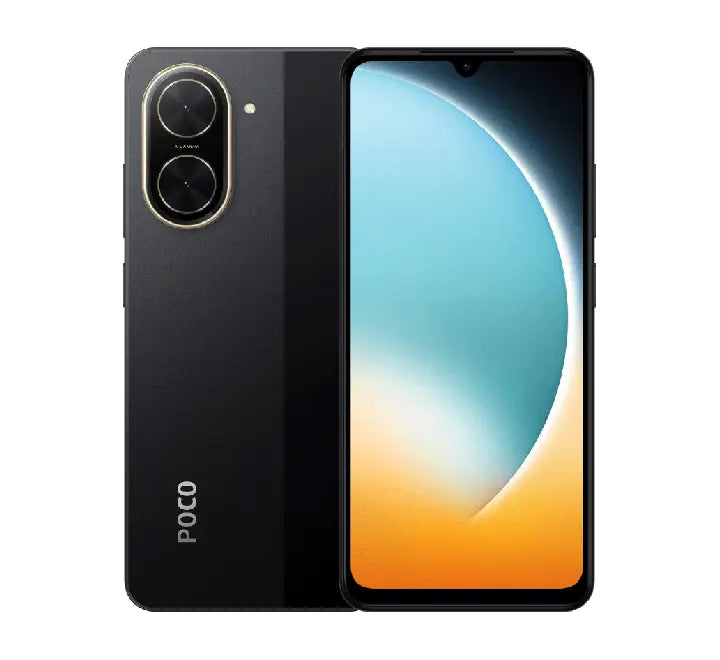 Xiaomi POCO C71 Power Black with 6.88-inch display and 32MP dual camera.