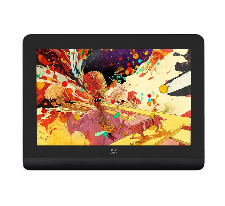 XPPen Artist Pro 14 (Gen 2) 2.5K drawing display with X3 Pro Stylus and Wireless Shortcut Remote.