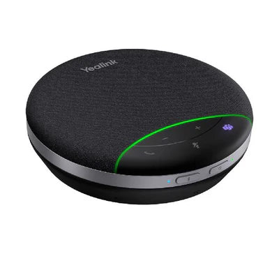 Yealink MSpeaker II (SP92) sleek black soundbar for conference rooms.