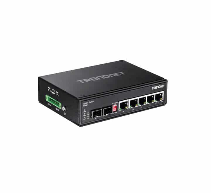 TRENDnet TI-G62 6-Port Hardened Industrial Gigabit Switch – ICT.com.mm