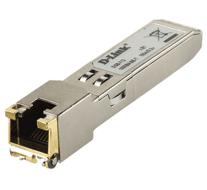 D-Link DGS-712 1000Base-T Copper SFP Transceiver, Transceivers Adapters & Injectors, D-Link - ICT.com.mm