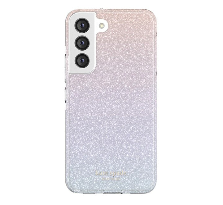 Kate Spade New York Defensive Hardshell Case for Samsung Galaxy S22 Ombre Glitter, Mobile Accessories, Kate Spade - ICT.com.mm