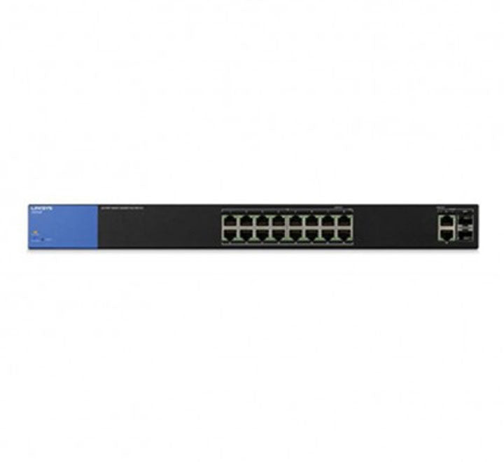 Linksys LGS318P-AP 16 Port Manage Gigabit Switch, Managed Switches, Linksys - ICT.com.mm