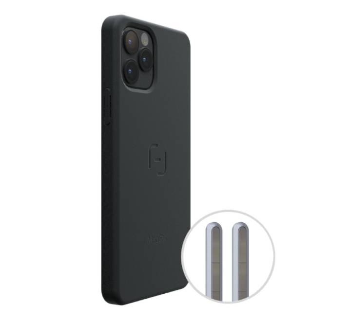 MagBak for iPhone 12 Pro (6.1”) + 2 MagSticks MagSafe Compatible (Black), Apple Cases & Covers, MagBak - ICT.com.mm
