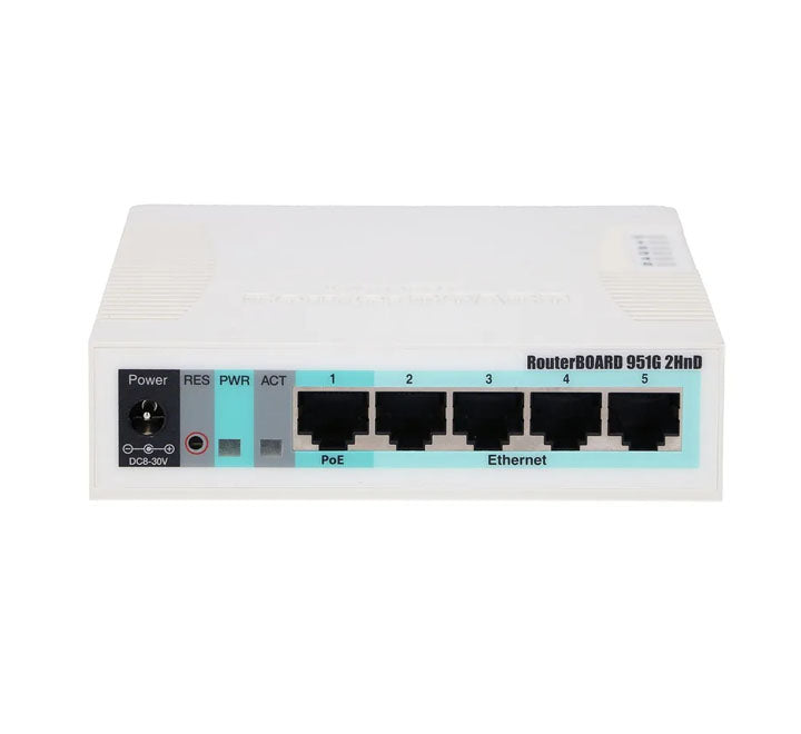 MiKroTik RB951G-2HnD 951G-2HnD 600Mhz Wireless Router – ICT.com.mm