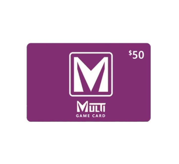 Multi Game Card $50 USD, Gaming Gift Cards, Multi - ICT.com.mm