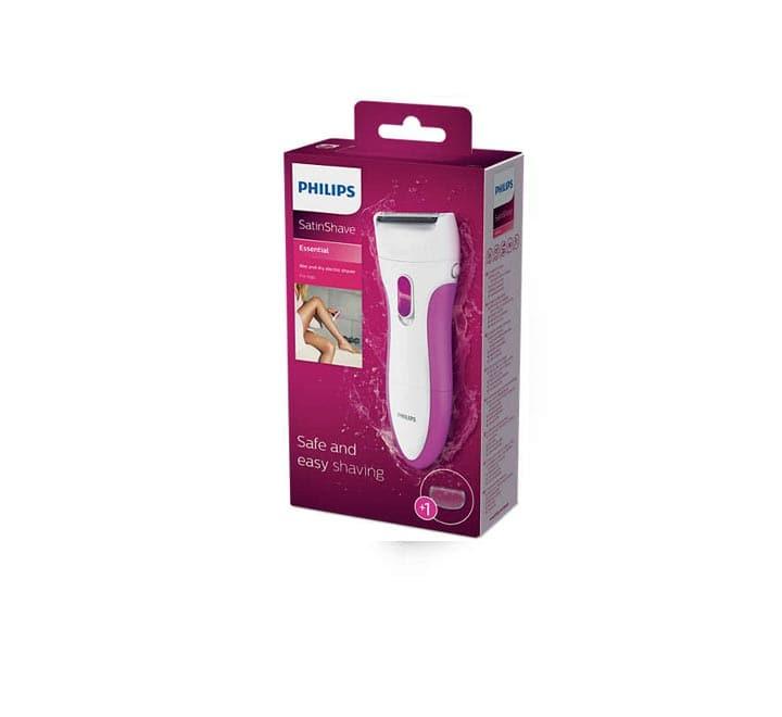 Philips SatinShave Essential Wet and Dry Electric Shaver HP6341/00, Epilators, PHILIPS - ICT.com.mm