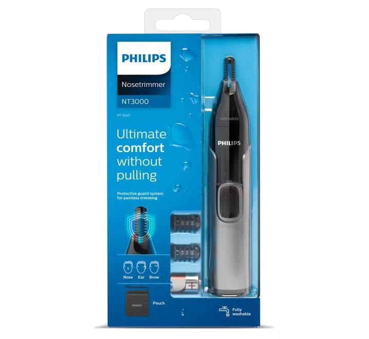 Philips NT3650 3000 Series Nose Ear & Eyebrow Trimmer, Trimmers, PHILIPS - ICT.com.mm
