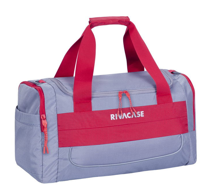 Rivacase MERCANTOUR 5235 Grey/Red 30L Duffel bag (Gym Bag), Classic & Life Style Bags, Rivacase - ICT.com.mm