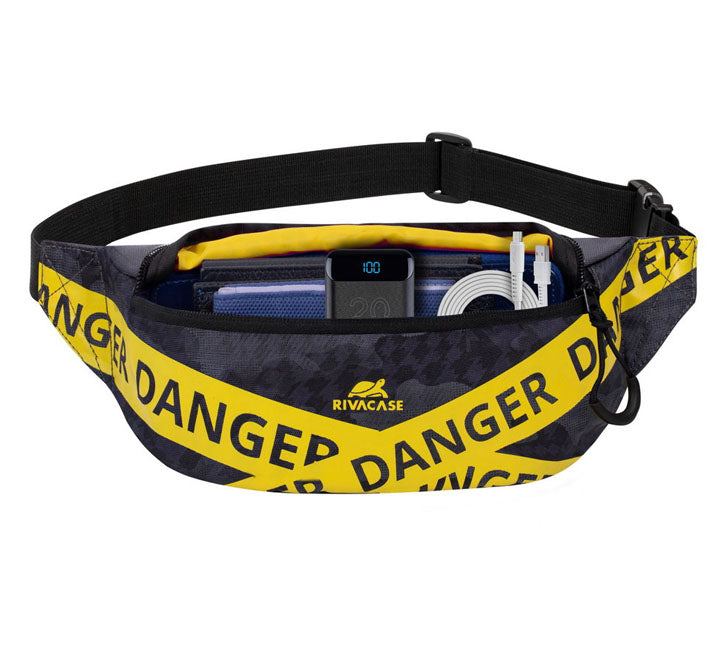 Rivacase EREBUS 5411 Gray Camo Waist Bag, Classic & Life Style Bags, Rivacase - ICT.com.mm