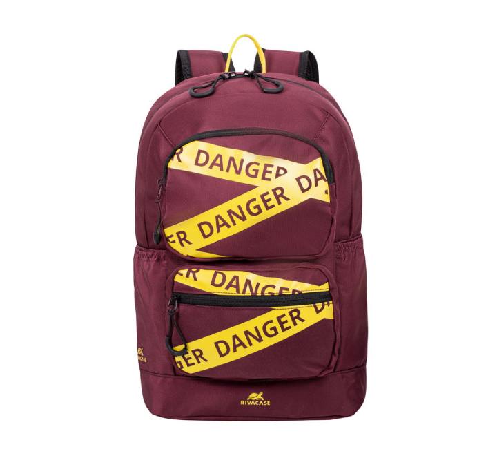 Rivacase EREBUS 5421 Burgundy Red Urban Backpack, Backpacks, Sleeves & Cases, Rivacase - ICT.com.mm