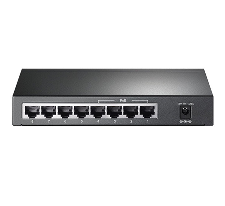 TP-Link TL-SG1008P V3 8-Port Gigabit Desktop Switch with 4-Port PoE, POE Switches, TP-Link - ICT.com.mm
