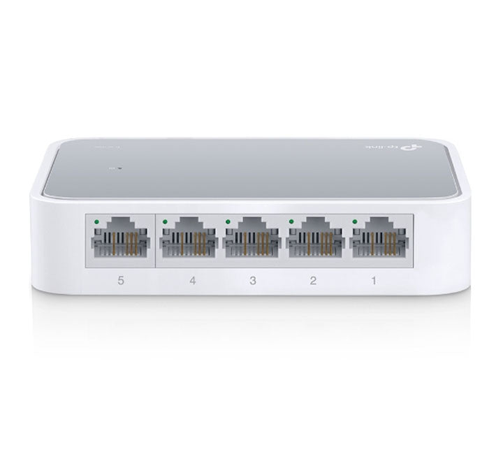 TP-Link 5-Port 10/100Mbps Desktop Switch (TL-SF1005D), Unmanaged Switches, TP-Link - ICT.com.mm