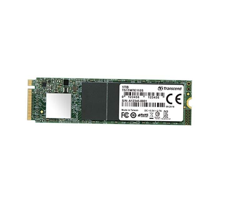 Transcend PCle M.2 SSD MTE110S (256GB), Internal SSDs, Transcend - ICT.com.mm
