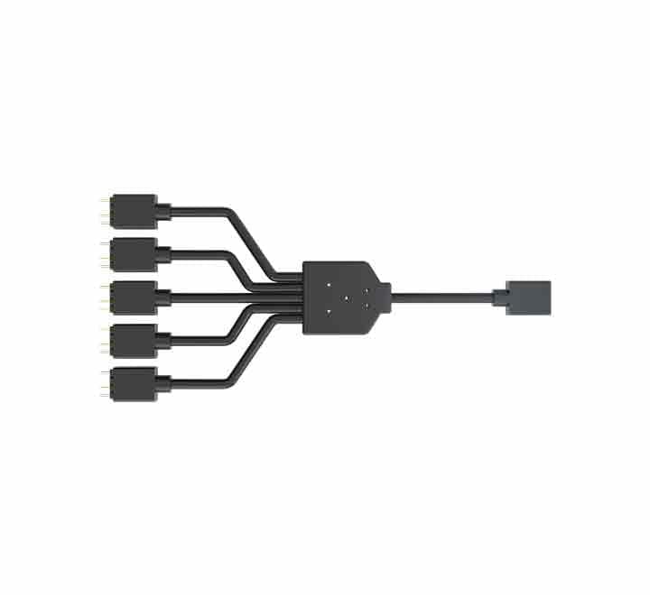 Cooler Master Addressable RGB 1 To 5 Splitter Cable, Internal Power Cables, Cooler Master - ICT.com.mm