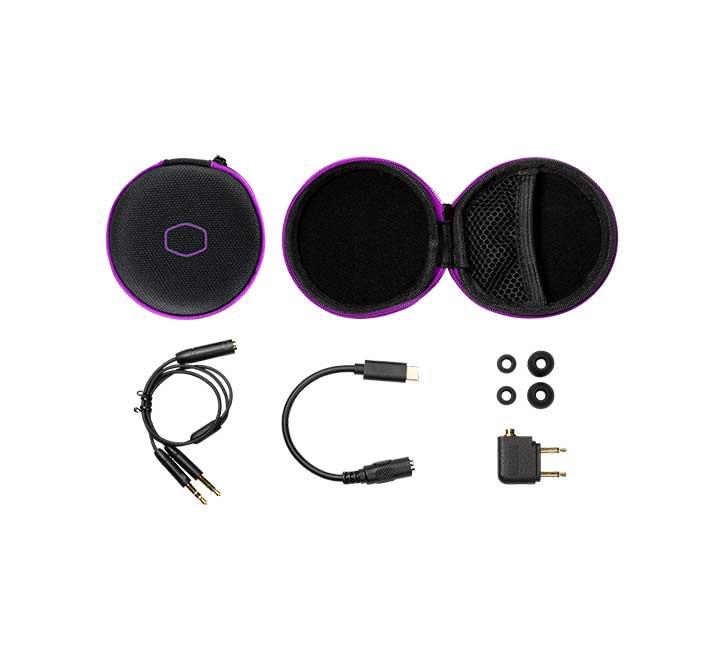 Cooler Master MH710 Exclusive Focus FX 2.0 Earphone (Black), In-ear Headphones, Cooler Master - ICT.com.mm