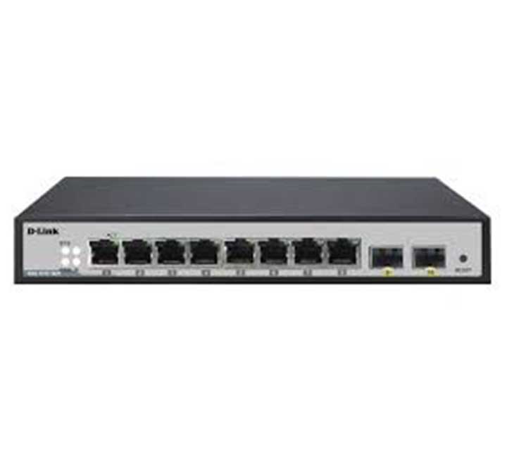 D-Link DGS-1210-10H 10-Port Gigabit Smart Managed Switch, Managed Switches, D-Link - ICT.com.mm