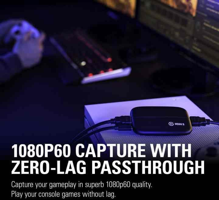 Elgato Game Capture HD60 S+ dispositivo para capturar video USB 3.2 Gen 1  (3.1 Gen 1)