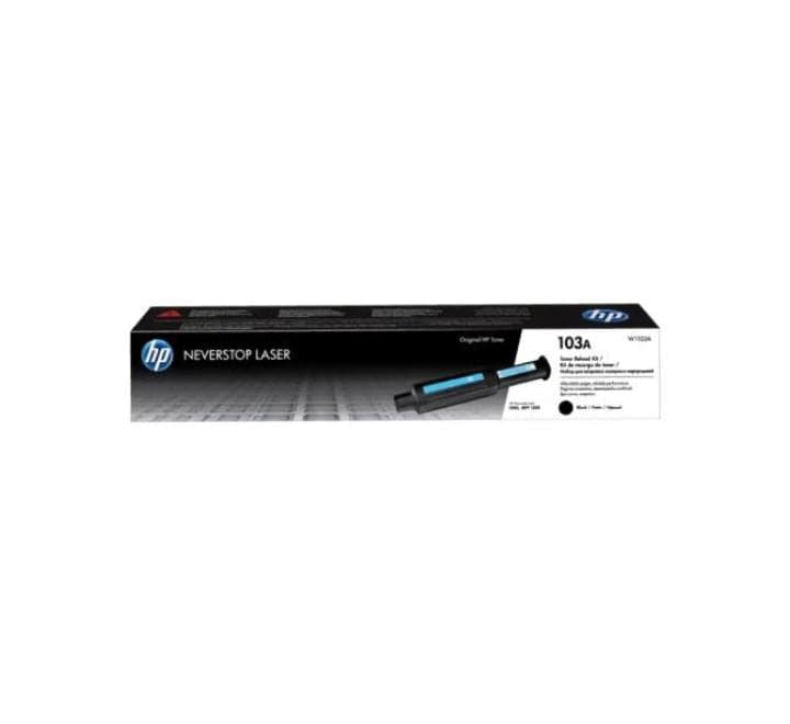HP 103A Black Original Neverstop Laser Toner Reload Kit, Toner Cartridges, HP - ICT.com.mm