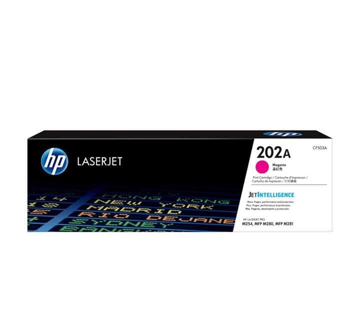 HP 202A Magenta Original LaserJet Toner Cartridge-1, Toner Cartridges, HP - ICT.com.mm