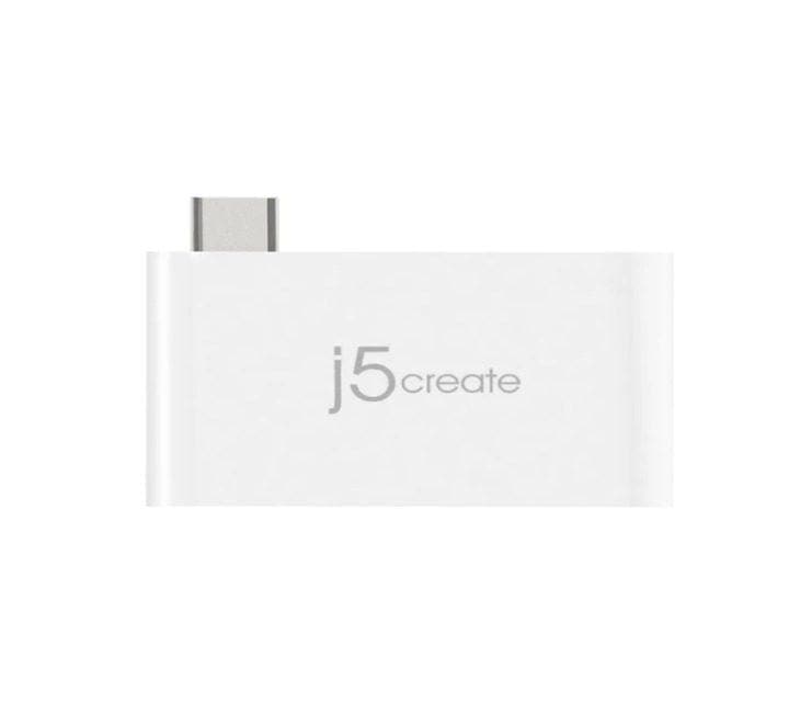 j5create USB 3.1 Type-C Charging Bridge (White), Type-C Cables, j5create - ICT.com.mm