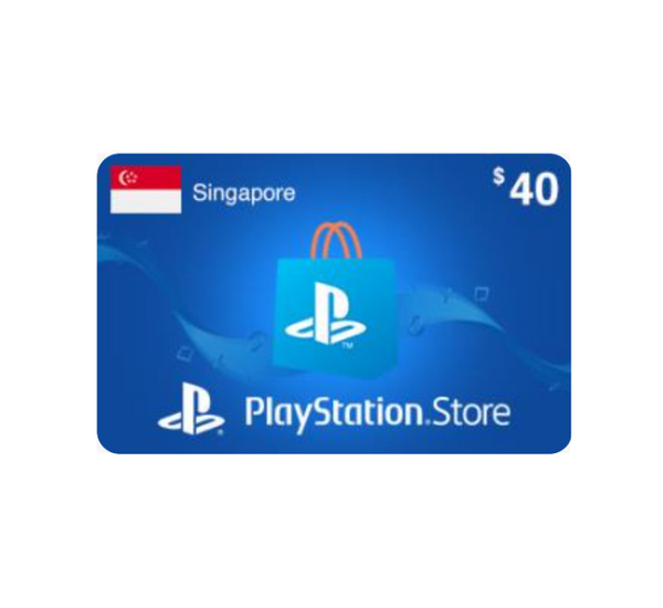 Play Station Store Gift Card S$ 40 SGD