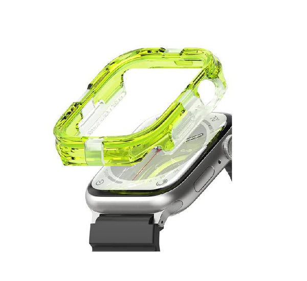 Ringke Fusion Bumper Case for Apple Watch (45mm,44mm) (Neon Green)