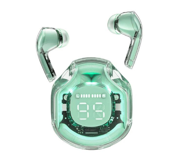 ACEFAST T8 CRYSTAL (2) COLOR BLUETOOTH EARBUDS (Green)