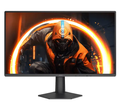 AOC 24G50Z 24-inch Fast IPS 260Hz gaming monitor displaying an intense competitive esports game scene with ultra-thin bezels.
