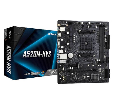 ASRock A520M-HVS AMD AM4 Micro ATX Motherboard