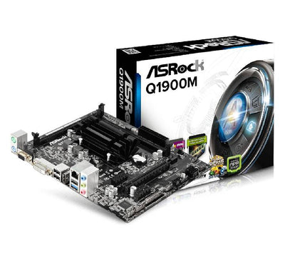 ASRock Q1900M Intel Quad-Core J1900 Micro-ATX Motherboard