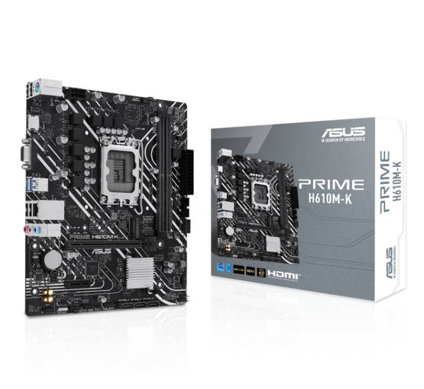 ASUS PRIME H610M-K DDR5 Micro-ATX Motherboard